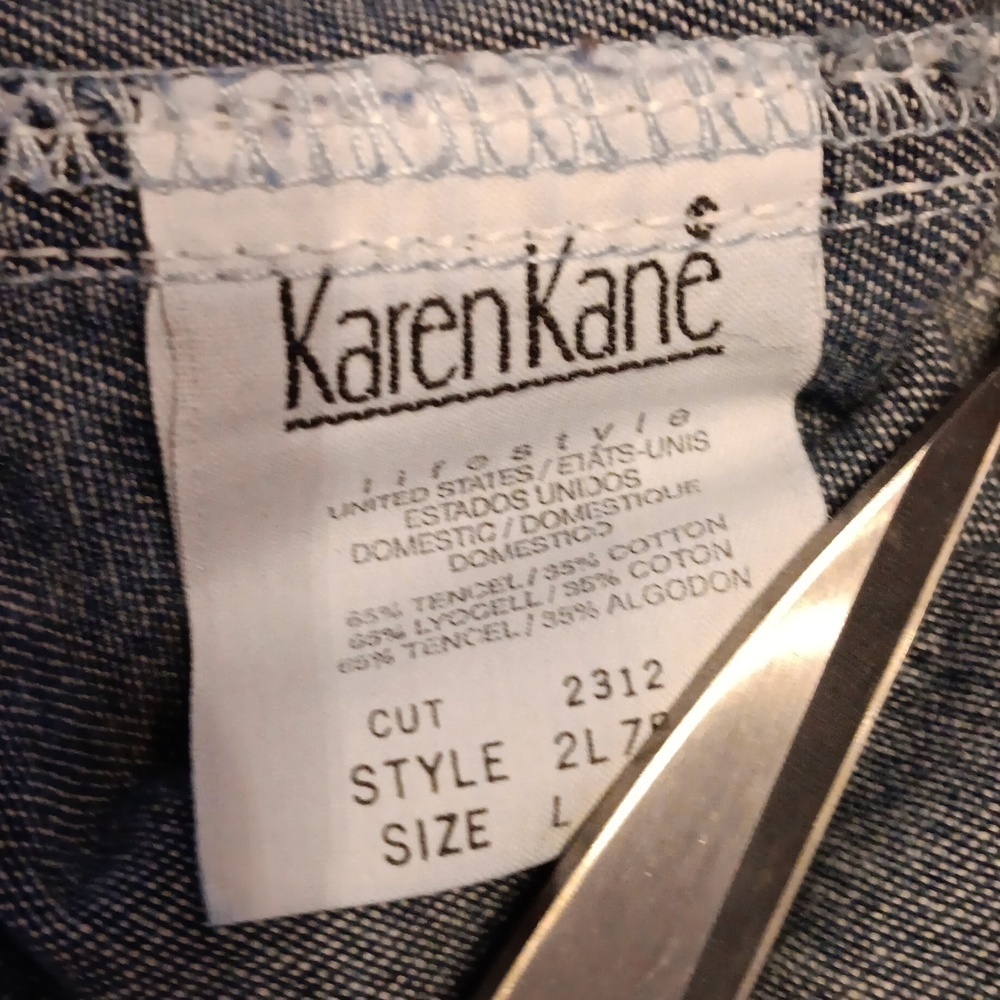 Karen Kane large vintage jacket made in USA 🇺🇸 - Picture 4 of 4